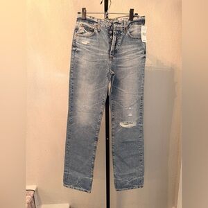 🆕AG Adriano Goldschmied Alexxis High Rise straight leg Jeans 26